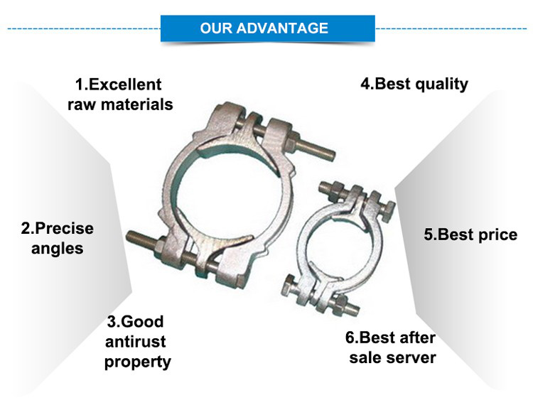 Double Bolt Hose Clamps Four Bolt Clamps